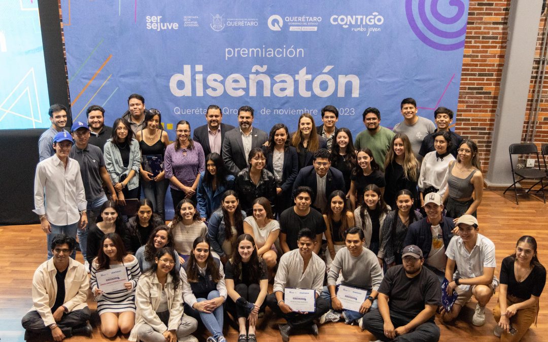 Premia SEJUVE a ganadores del Diseñatón