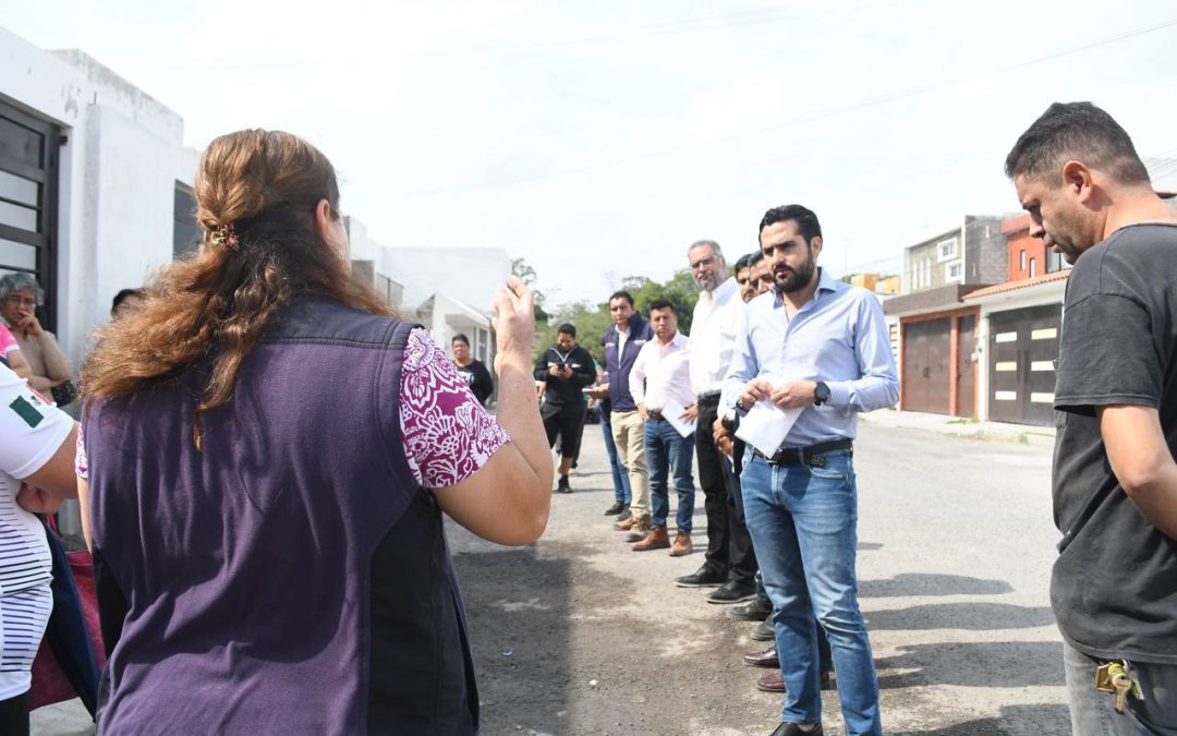 Anuncian mejoramiento de calles en Fundadores III