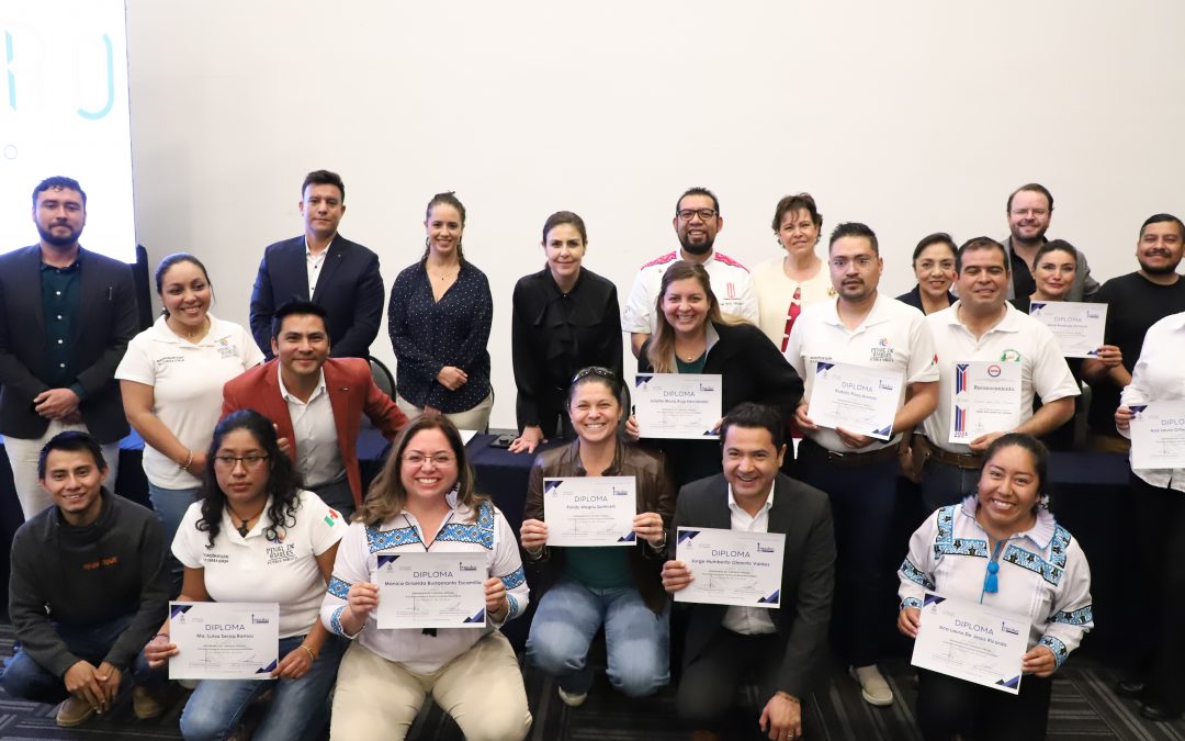 Entrega SECTUR constancias de capacitación a prestadores de servicios turísticos