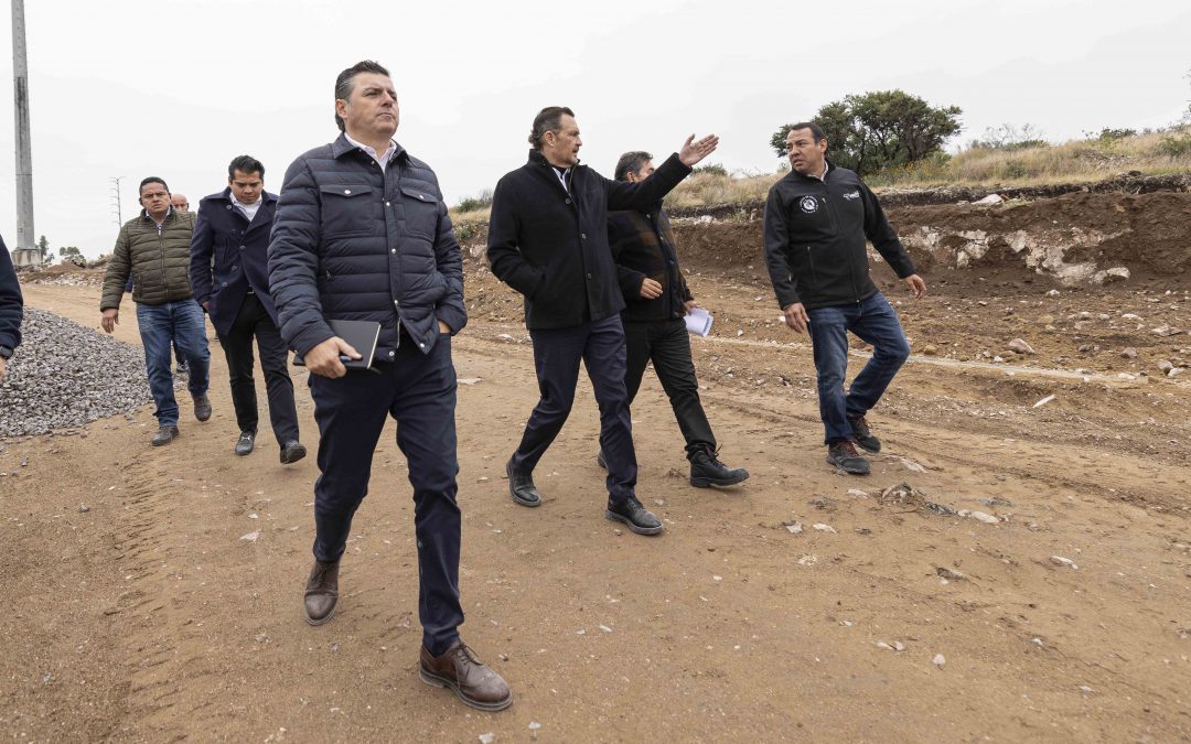 Supervisa Gobernador ampliación de vialidades en San Juan del Río