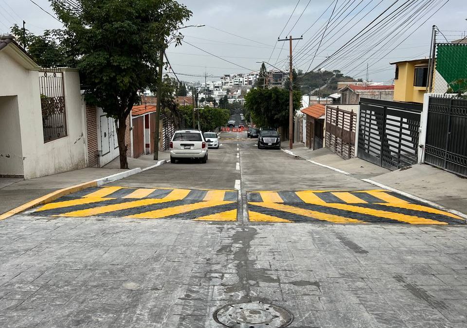 Concluye rehabilitación de calle Paseo de Belgrado en Corregidora