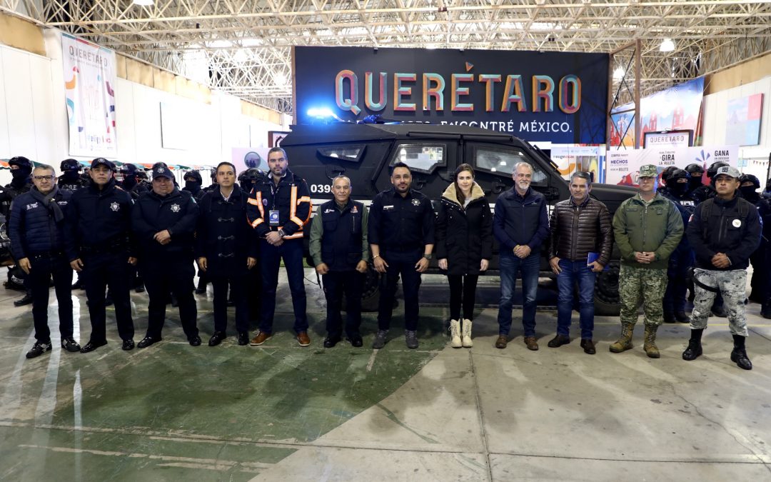 Listo el operativo de seguridad para la Feria Internacional Ganadera de Querétaro