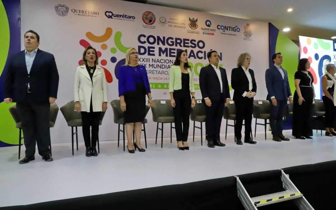 Inaugura Luis Nava el XIX Congreso Mundial y XXIII Congreso Nacional de Mediación