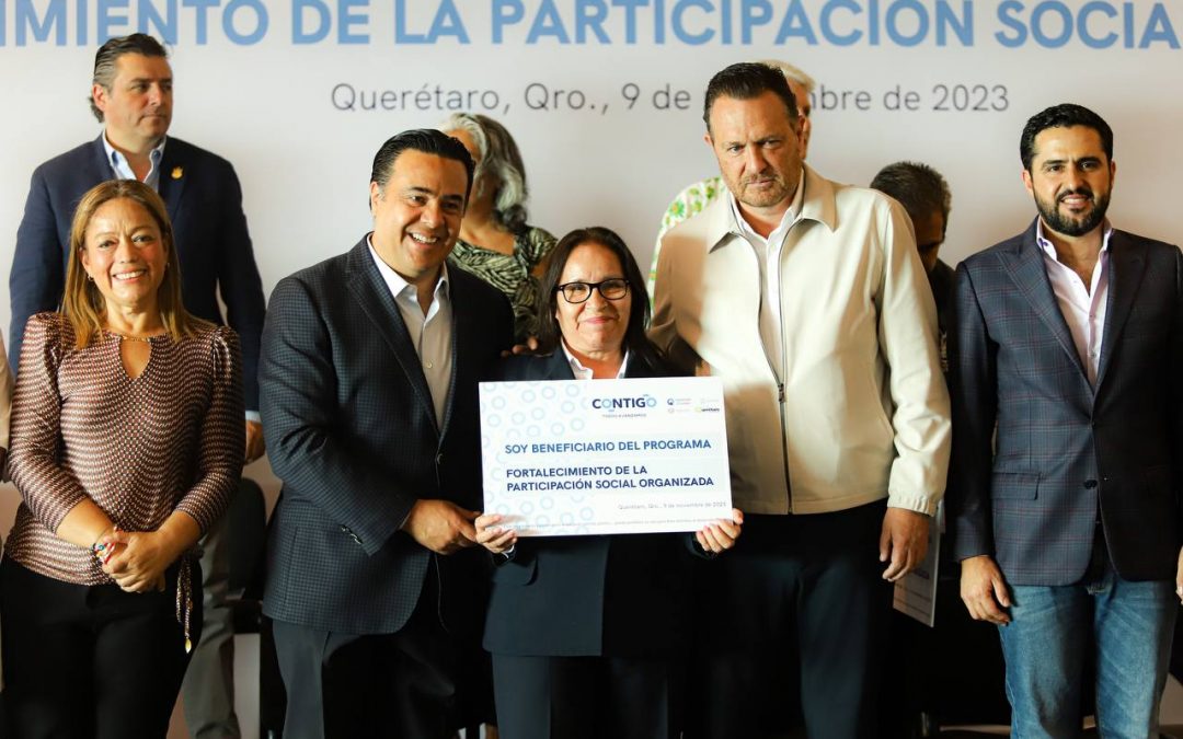 Gobierno del Estado y Municipio de Querétaro, unidos en apoyo de Organizaciones de la Sociedad Civil