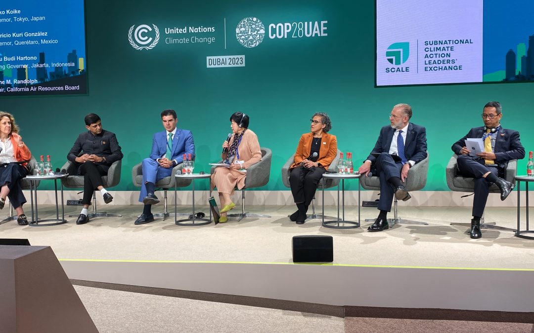 Querétaro presenta estrategias de descabonización en el panel SCALE