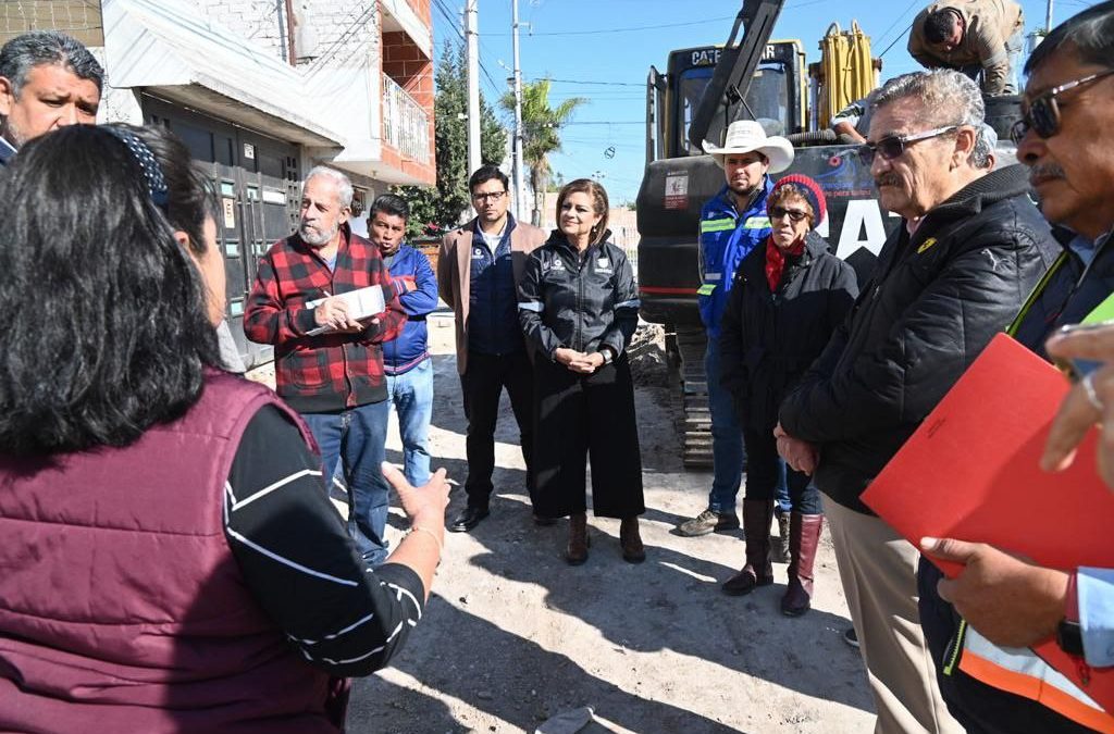 Inicia segunda etapa de obras en la colonia Puertas del Sol