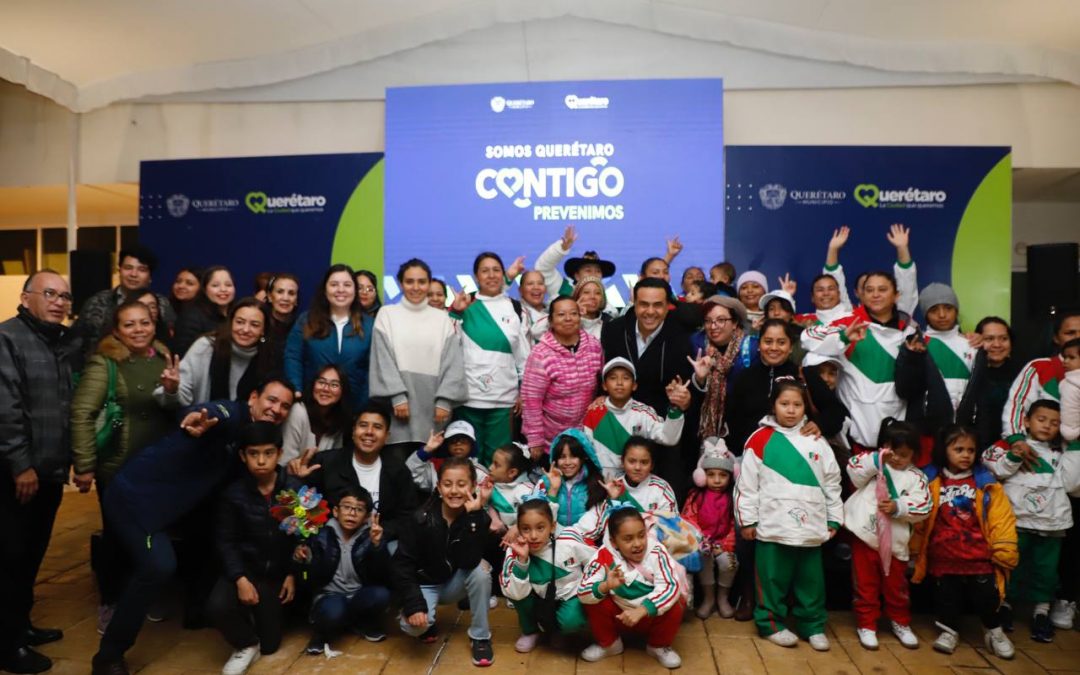 Más de 88 mil participantes en la estrategia «Somos Querétaro, Contigo Prevenimos»