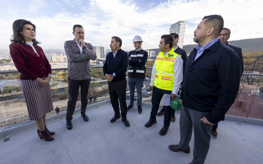 Supervisa Mauricio Kuri avance de obra del nuevo Palacio de Justicia