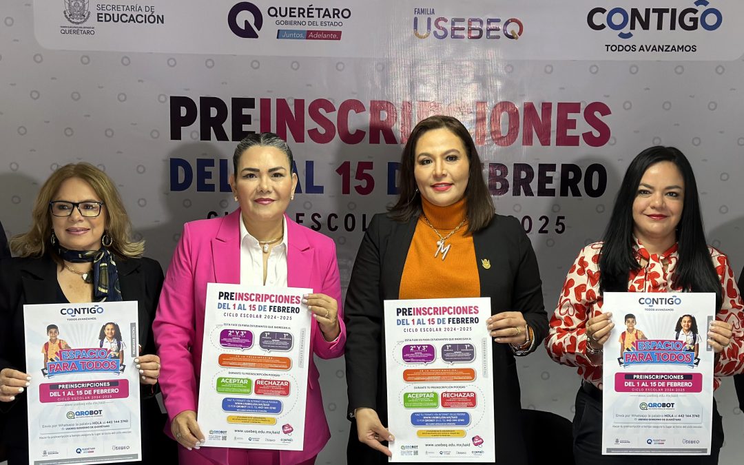 En febrero inscribe a tus hijos primero