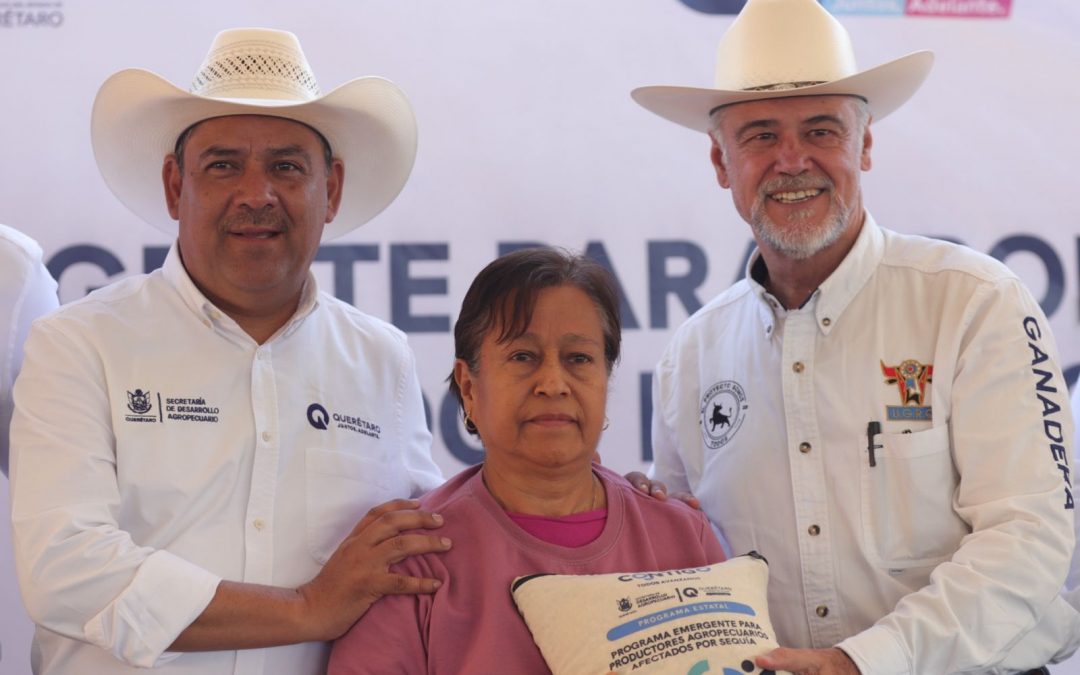 Apoya SEDEA a más de mil familias del campo en Colón con entrega de maíz
