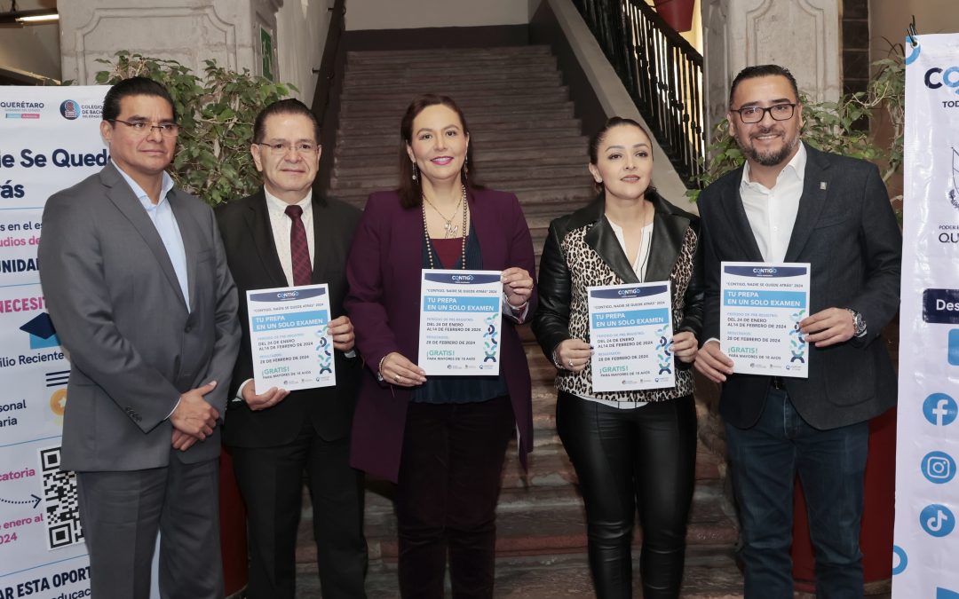 Presentan autoridades educativas la convocatoria Contigo, nadie se quede atrás