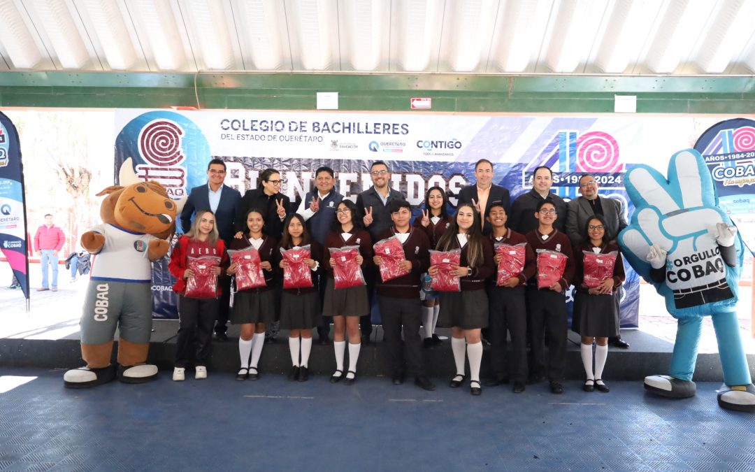 Inicia COBAQ Semestre 2024-A