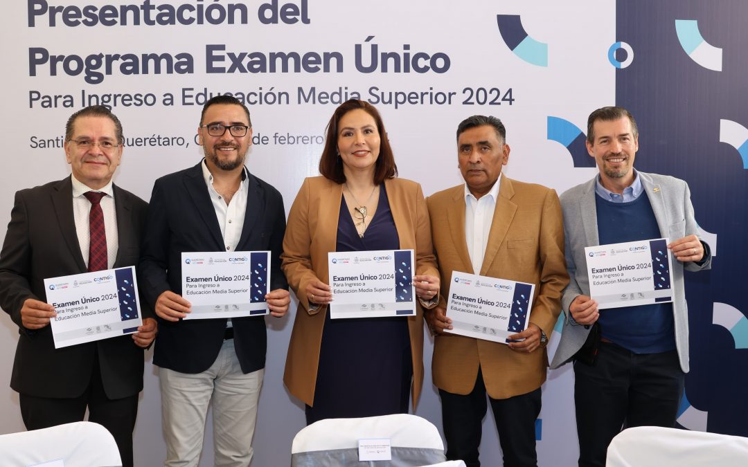 Anuncia titular de SEDEQ la convocatoria para el Examen Único 2024