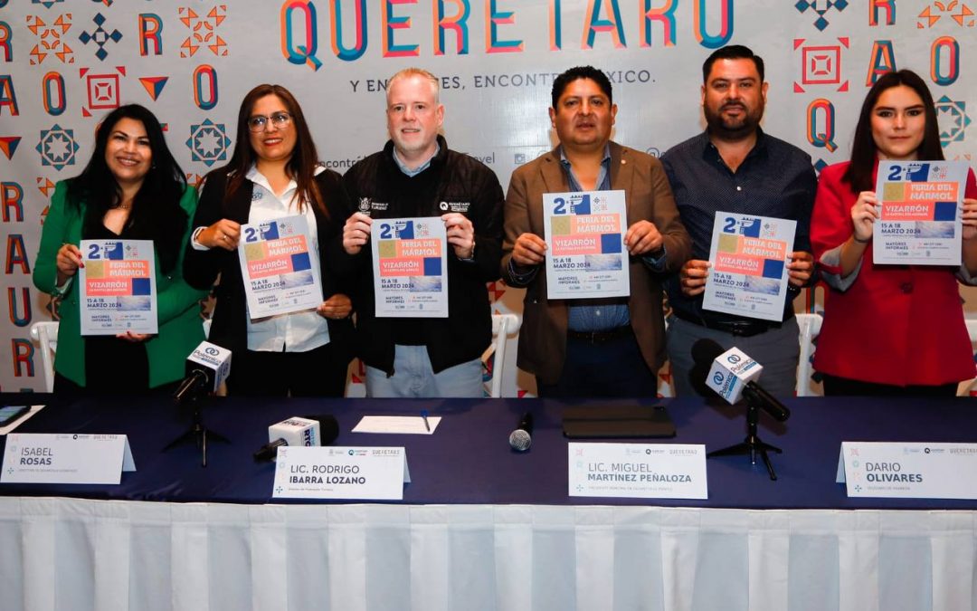 Anuncian Feria del Mármol en Vizarrón