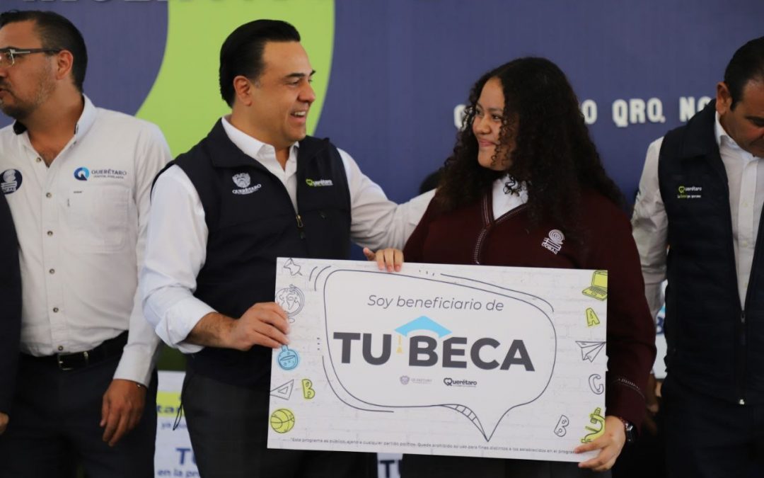 Anuncia Luis Nava la nueva convocatoria del programa Tu Beca