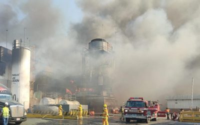 Se incendian instalaciones de International Paper en Ixtaczoquitlán