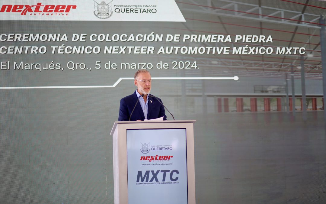 Alistan instalación de Nexteer centro técnico de ingeniería