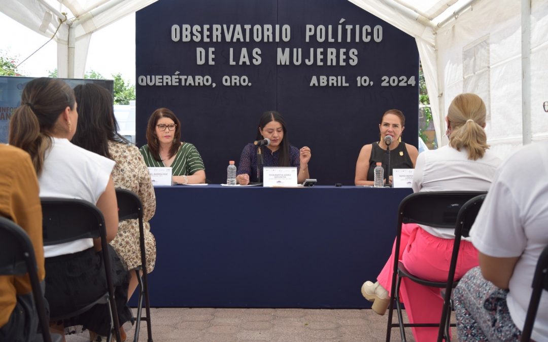 Sesiona Observatorio de Participación Política de las Mujeres