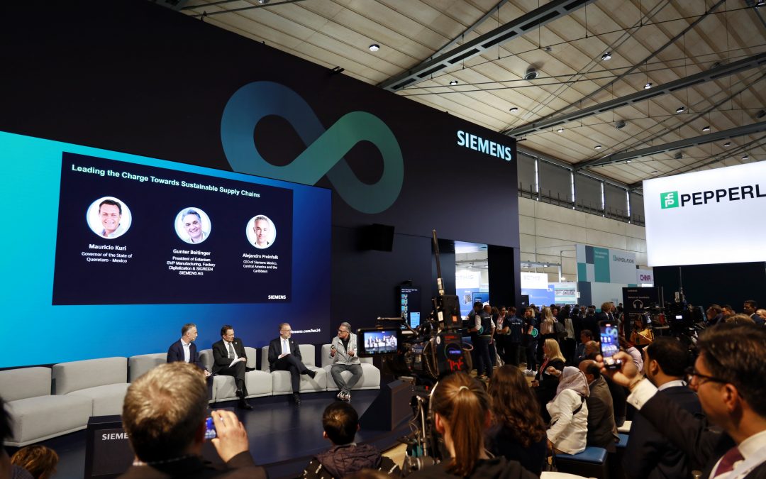 Amplía SIEMENS objetivos de colaboración con Querétaro en materia medioambiental