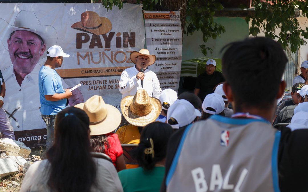Los Charcos y Barreales se suman a la campaña de Payín Muñoz