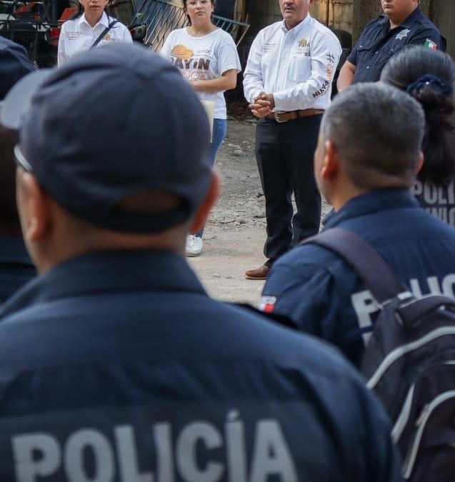 MEJORES CONDICIONES DE TRABAJO Y CAPACITACIÓN PARA SEGURIDAD PÚBLICA PROPONE PAYÍN MUÑOZ