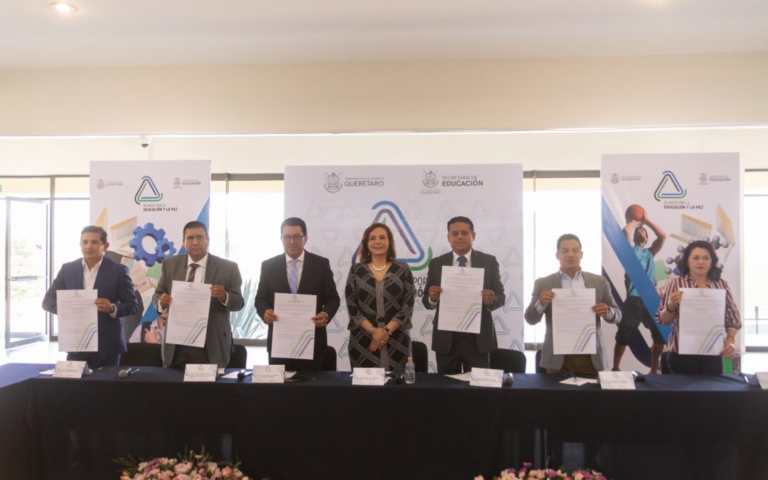 Instituciones educativas conforman Alianza por la Educación y la Paz