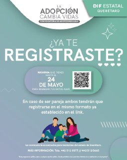Abre en SEDIF el registro para Convocatoria de Adopciones 2024