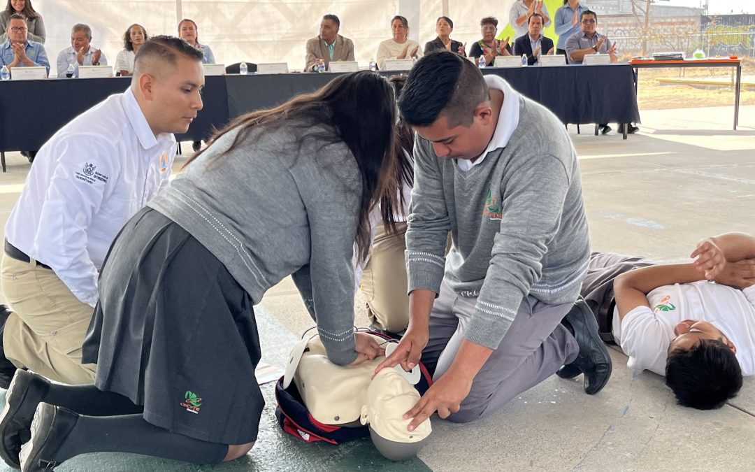Capacitarse y contar con equipo, importante para crear comunidades cardioprotegidas
