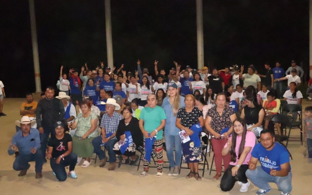 Exitosa Visita de Sonia Ponce a Mesa del Fortín