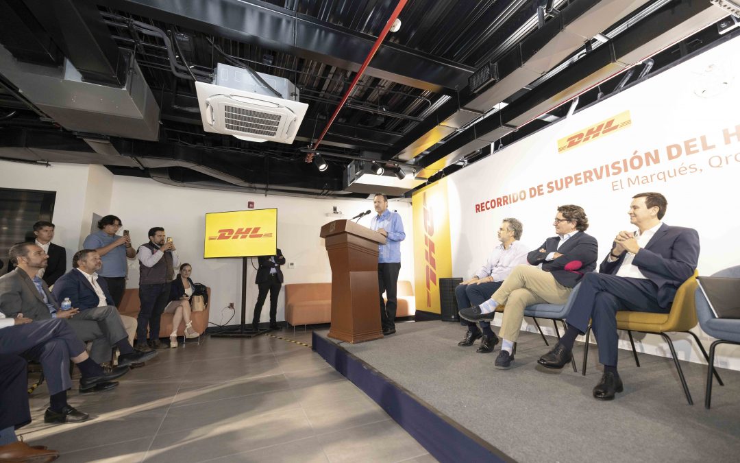 Supervisan avance del HUB Aéreo Doméstico DHL Express en Querétaro