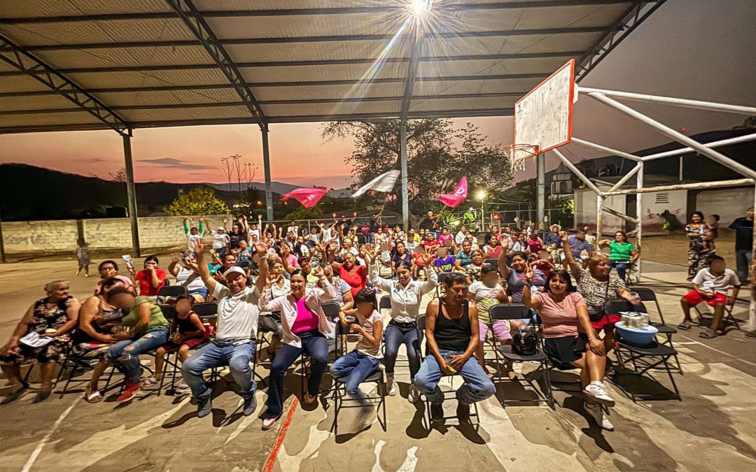 Piedras Anchas respalda y confía en el proyecto de Rubén Hernández