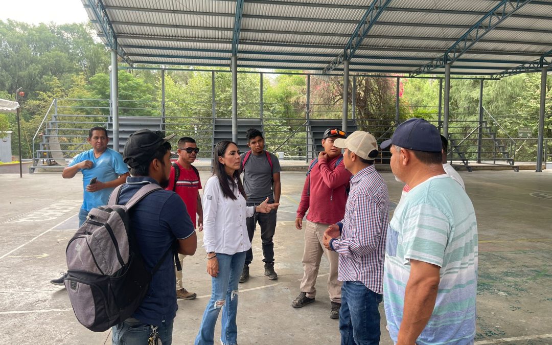 Mejores condiciones laborales ofrece Selene Salazar a empleados de servicios municipales