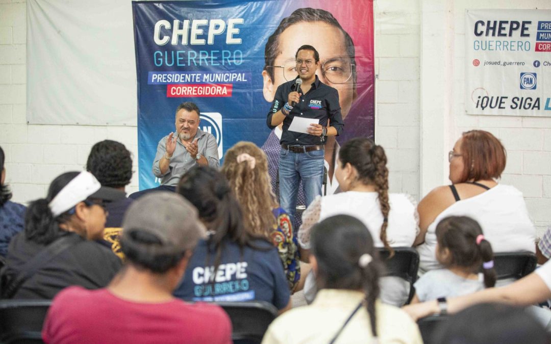 Tendremos un Corregidora donde haya oportunidades para todos: Chepe Guerrero