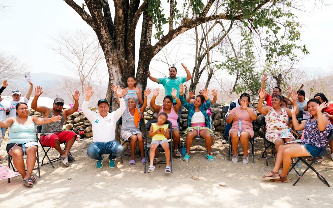 Con fuerza avanza Rubén Hernández, sumando apoyo en colonias y comunidades