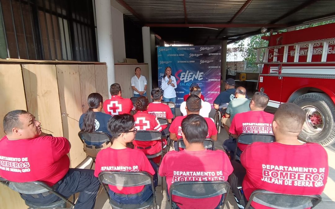 Trabajaremos de la mano con los cuerpos de emergencias para solventar sus necesidades afirma Selene Salazar