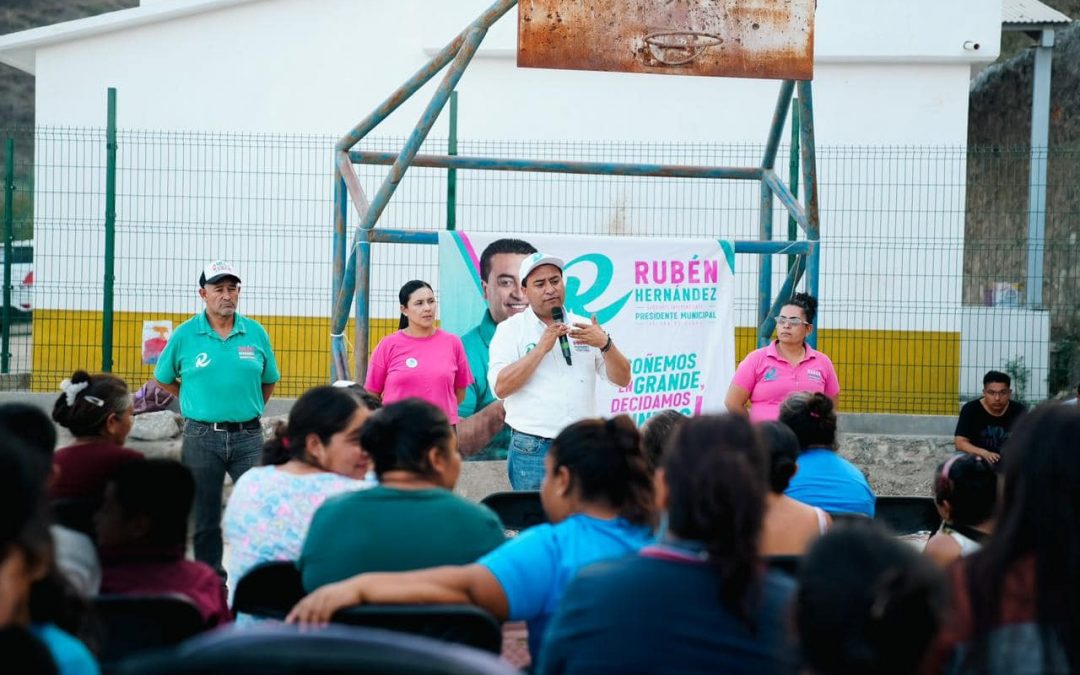 Aumenta el apoyo ciudadano para Rubén Hernández