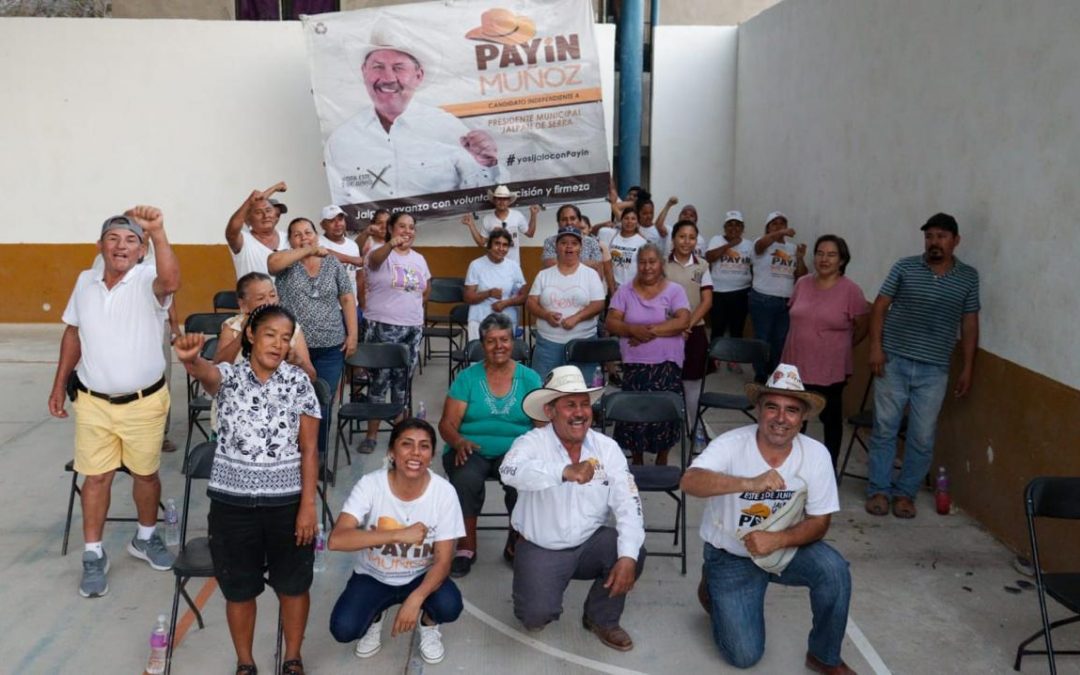 NUESTRAS PROPUESTAS SON NUESTRA ARMA: PAYÍN MUÑOZ