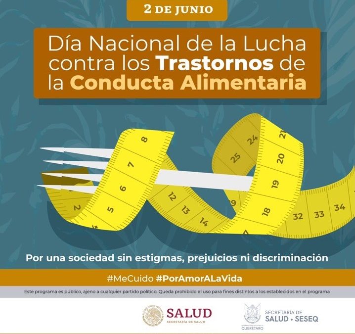 Se suma SESA a la conmemoración del Día Nacional de la Lucha contra los Trastornos de la Conducta Alimentaria