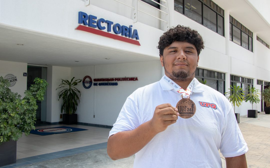 Estudiante de la UPQ se lleva bronce en Universiada Nacional