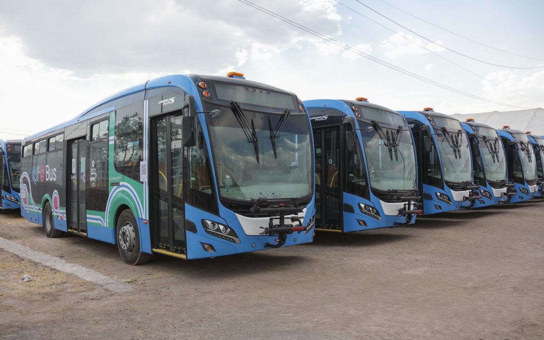 Llegan las últimas unidades Qrobus a Querétaro
