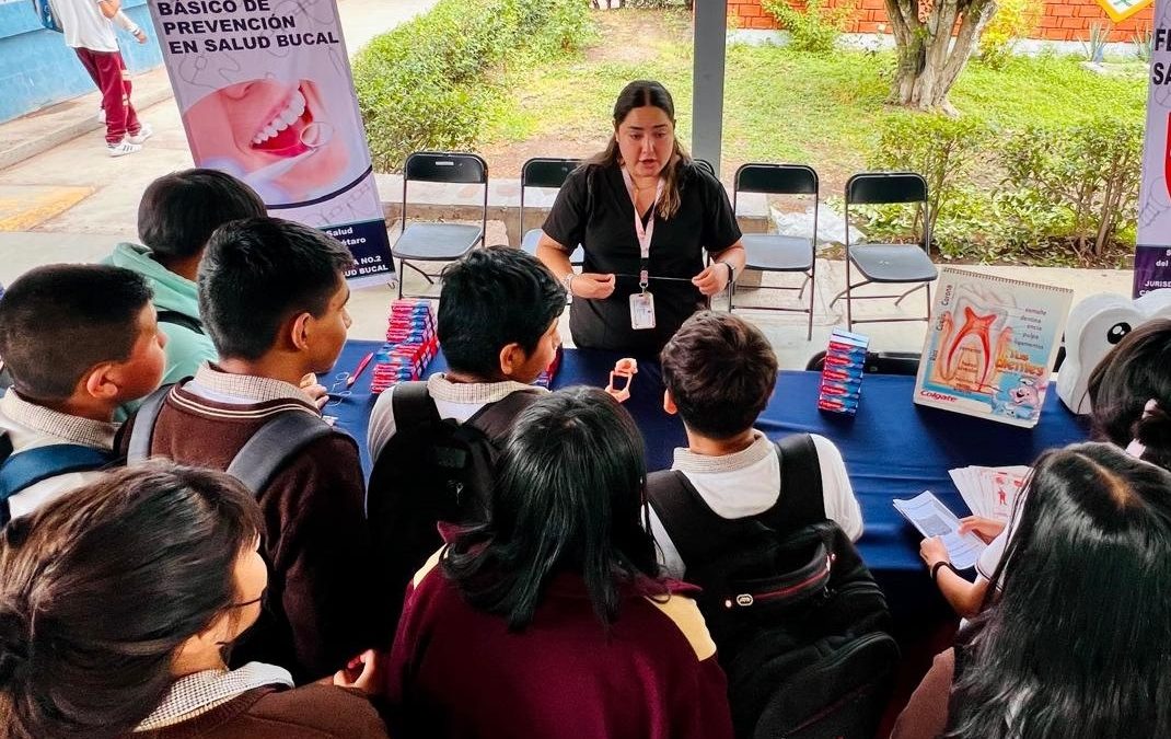 Lleva SESA Feria de la Salud Bucal a Pedro Escobedo