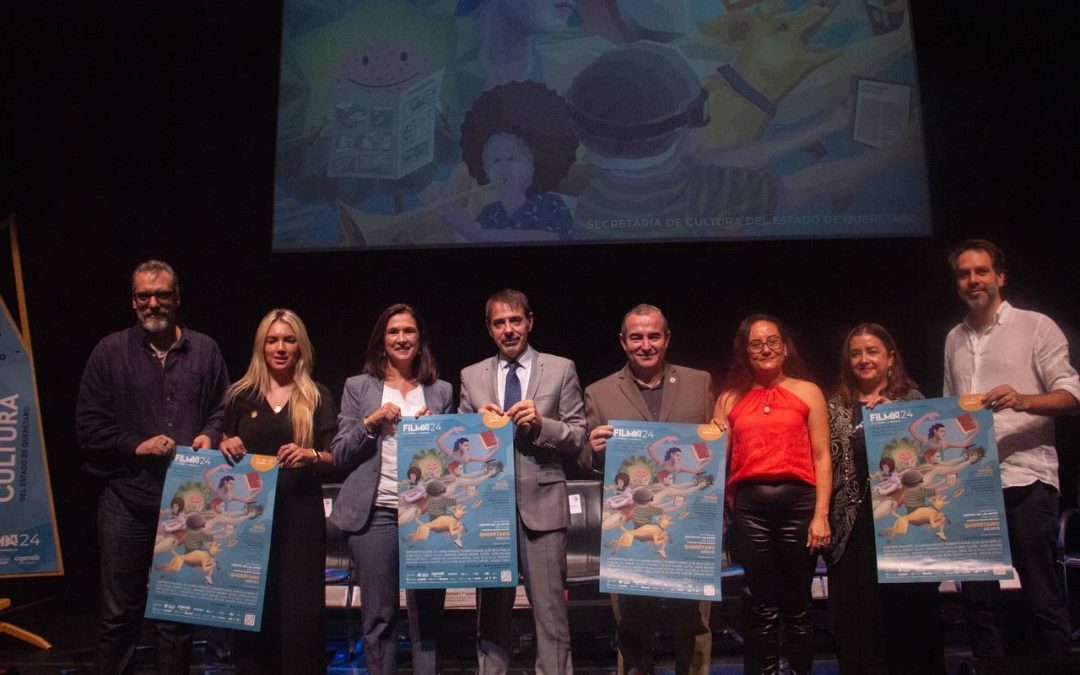 Presentan la edición 2024 de la Feria Internacional de Libro y Medios Audiovisuales de Querétaro