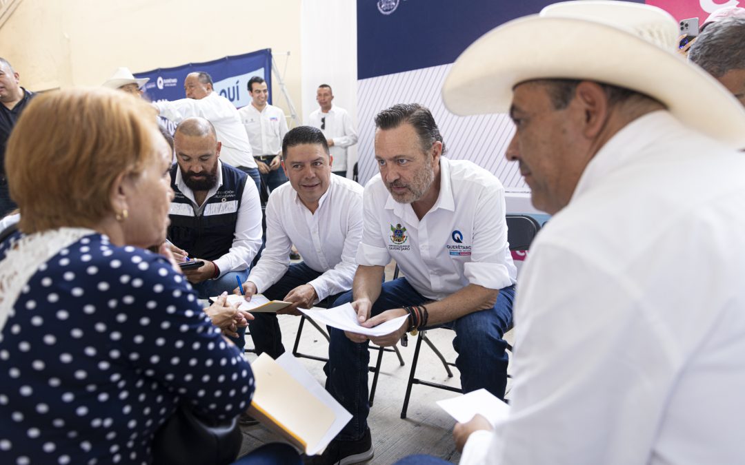 Encabeza Gobernador Jornadas Aquí Contigo en Peñamiller