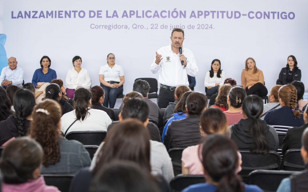 Presenta Mauricio Kuri la plataforma APPTITUD – CONTIGO