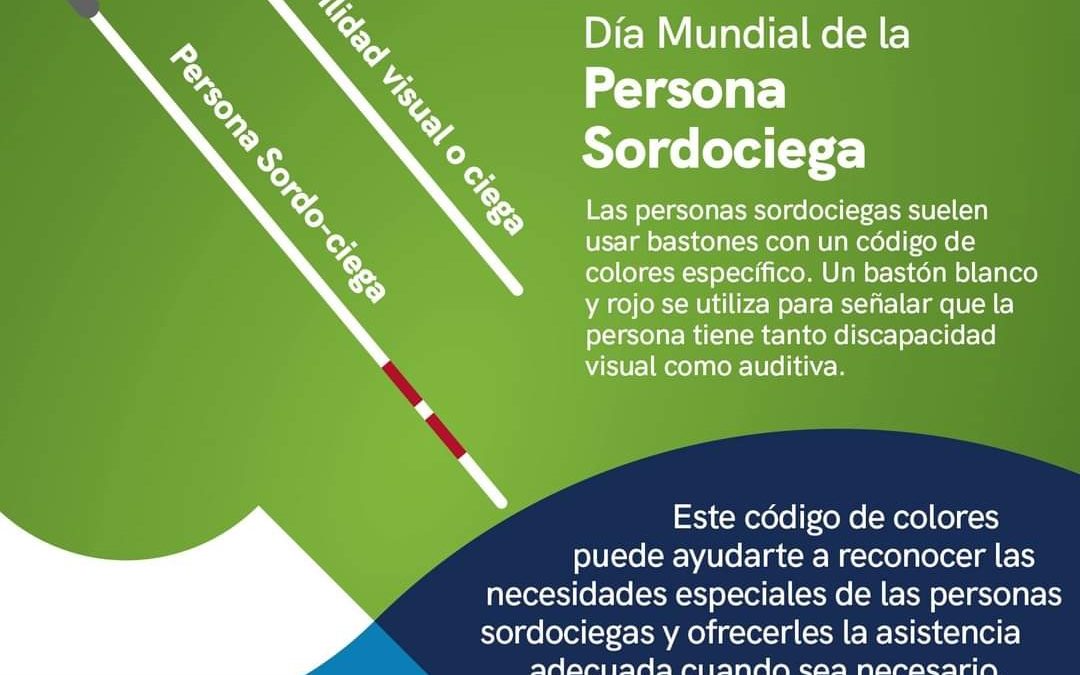 Se suma SESA a la conmemoración del Día Internacional de la Persona Sordociega