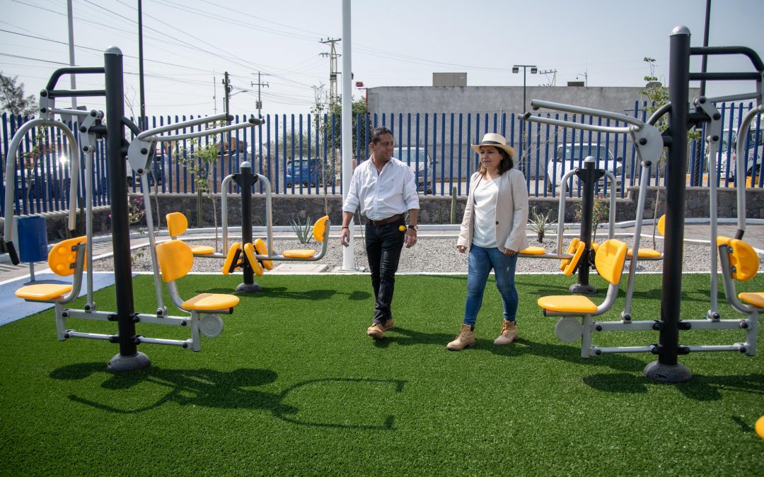 El Marqués entrega rehabilitación de parque recreativo en fraccionamiento Paseos del Marqués
