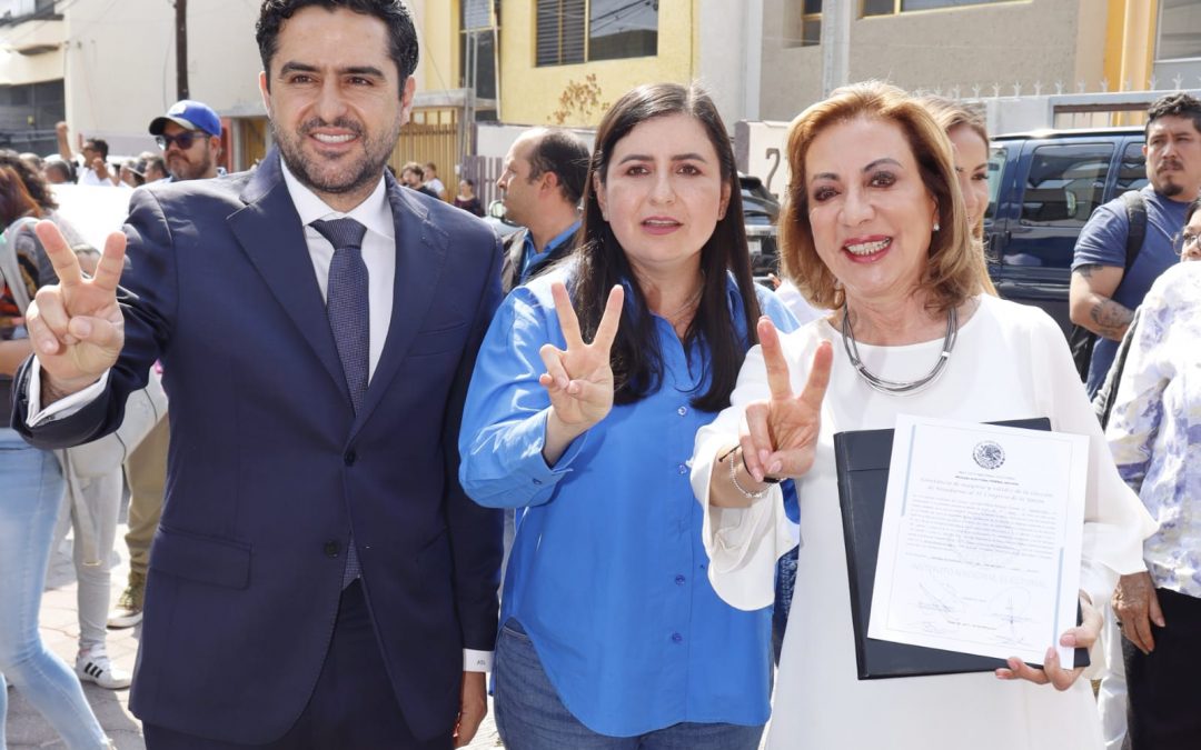 Reciben Lupita Murguía y Agustín Dorantes constancia de mayoría como Senadores electos