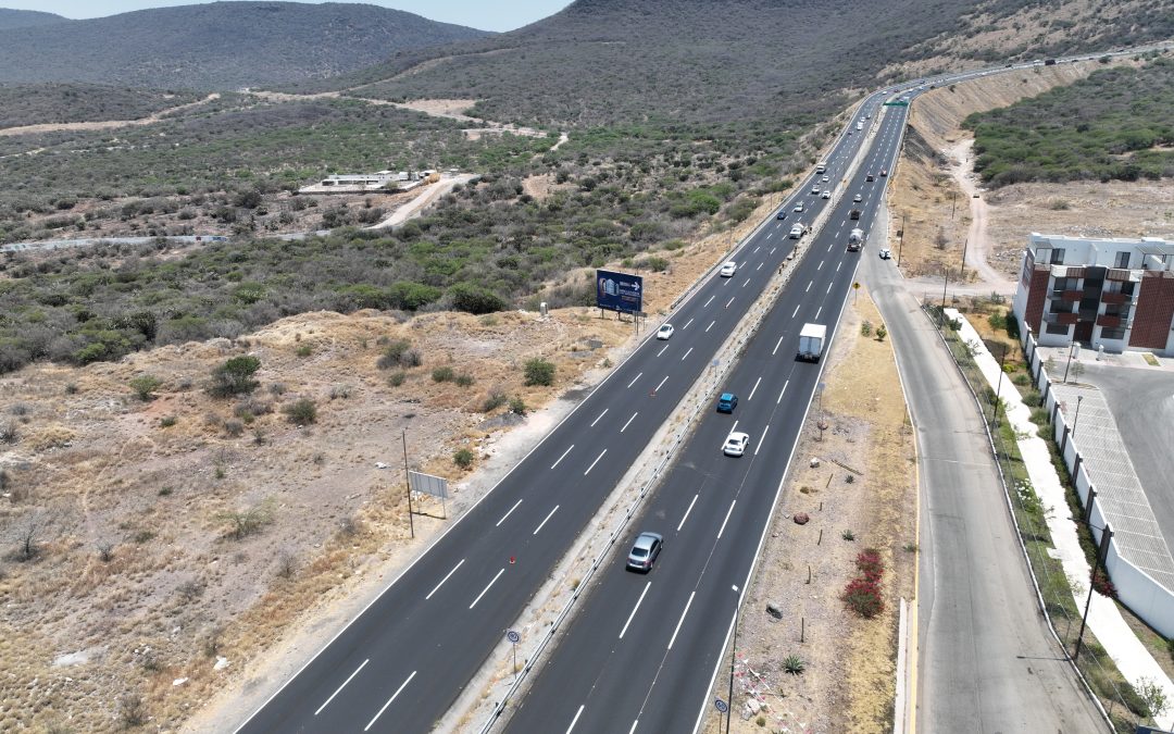 Finaliza primera etapa de rehabilitación del Anillo Vial Fray Junípero Serra