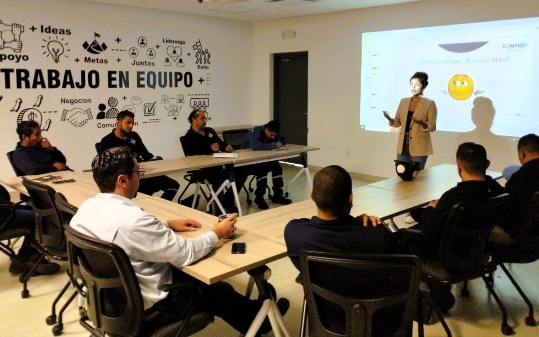 Imparte SESA la conferencia Salud Mental y Adicciones en zonas laborales