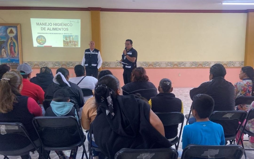 Capacita SESA a 228 manejadores de alimentos de El Marqués y Querétaro